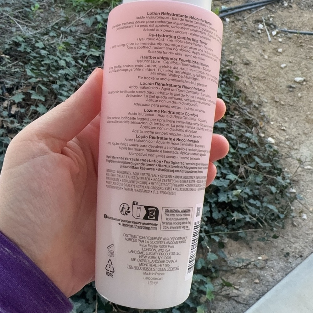 Lancome Paris Tonique Confort Re-Hydrating Comforting Toner 13.4 oz=400ml - Picture 2 of 2